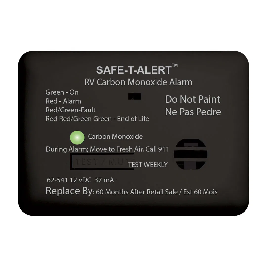 62-541-BL – MTI INDUSTRY Carbon Monoxide Detector, Surface Mount Detector Alerts To Leak With Beeping Without Digital...